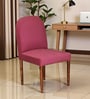 Kastav Acacia Wood Dining Chair In Rose Pink Colour ( Set of 2 )