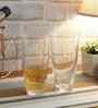 Kate Set of 6 Crystal Lead Free Glass 350ml Drinking Glasses