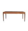 Kav 6 Seater Dining Table In Teakwood Finish