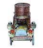 Decorative Jeep Multicolour Iron Pen Stand
