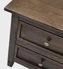 Kavya Bedside Table In Black Finish