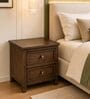 Kavya Bedside Table In Black Finish