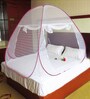 Polyester Double Bed Foldable Mosquito Nets