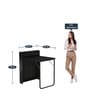 Multipurpose Foldable Study Table in Black Colour
