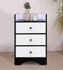 Yooker Bedside Table in Black Colour