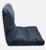  Reclining Cushion Fabric Lounge Chair  With Adjustable Back Support In Grey Colour