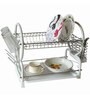 Stainless Steel 2 Tier Dish Rack