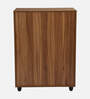 Kawaguchi 15-Pairs Shoe Cabinet In Lyon Walnut Finish