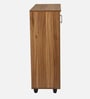 Kawaguchi 15-Pairs Shoe Cabinet In Lyon Walnut Finish