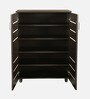 Kawaguchi 15-Pairs Shoe Cabinet In Wenge Finish