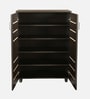 Kawaguchi 15-Pairs Shoe Cabinet In Wenge Finish