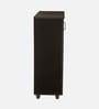 Kawaguchi 15-Pairs Shoe Cabinet In Wenge Finish