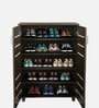 Kawaguchi 15-Pairs Shoe Cabinet In Wenge Finish