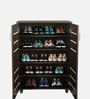 Kawaguchi 15-Pairs Shoe Cabinet In Wenge Finish