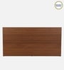 Kawasaki King size Bed in Planked Walnut Finish with Box Storage & Upholstered Headboard