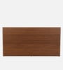 Kawasaki Queen Size Bed In Planked Walnut Finish With Box Storage & Upholstered Headboard Kawasaki Queen Size Bed In Planked Walnut Finish With Box Storage & Upholstered Headboard
