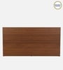 Kawasaki Queen size Bed in Planked Walnut Finish with Box Storage & Upholstered Headboard