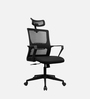 Kaya  Breathable Mesh Ergonomic Chair In Black Colour