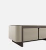 Kaya Ceramic Top Center Table In Taupe Finish