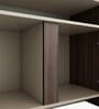 Kaya Ceramic Top Console Unit In Taupe Finish