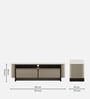 Kaya Ceramic Top Tv Unit In Taupe Finish