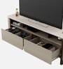 Kaya Ceramic Top Tv Unit In Taupe Finish