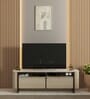 Kaya Ceramic Top Tv Unit In Taupe Finish