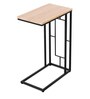 Chanter C Shape End Table in Moldua Acacia Colour