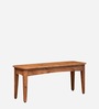 Kayra Solid Wood Dining Bench in Timeless Teak Finish
