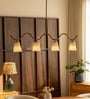 Brown Kaze Linear Chandelier