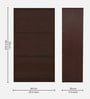 Kazuo Tilt Out Shoe Rack in Columbia Walnut Finish