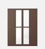 Nesta 4 Door Wardrobe With Mirror In Vermonunt Finish With Locker & Drawer Nesta 4 Door Wardrobe With Mirror In Vermonunt Finish With Locker & Drawer