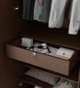 Nesta 4 Door Wardrobe With Mirror In Vermonunt Finish With Locker & Drawer Nesta 4 Door Wardrobe With Mirror In Vermonunt Finish With Locker & Drawer