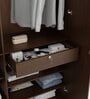 Nesta 6 Door Wardrobe In Vermonunt Finish With Locker & Drawer Nesta 6 Door Wardrobe In Vermonunt Finish With Locker & Drawer