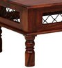 Ekaksh Sheesham Wood Coffee Table In Honey Oak Finish