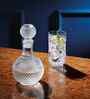 Cut Glass 1Ltr Whisky Decanter with Stopper