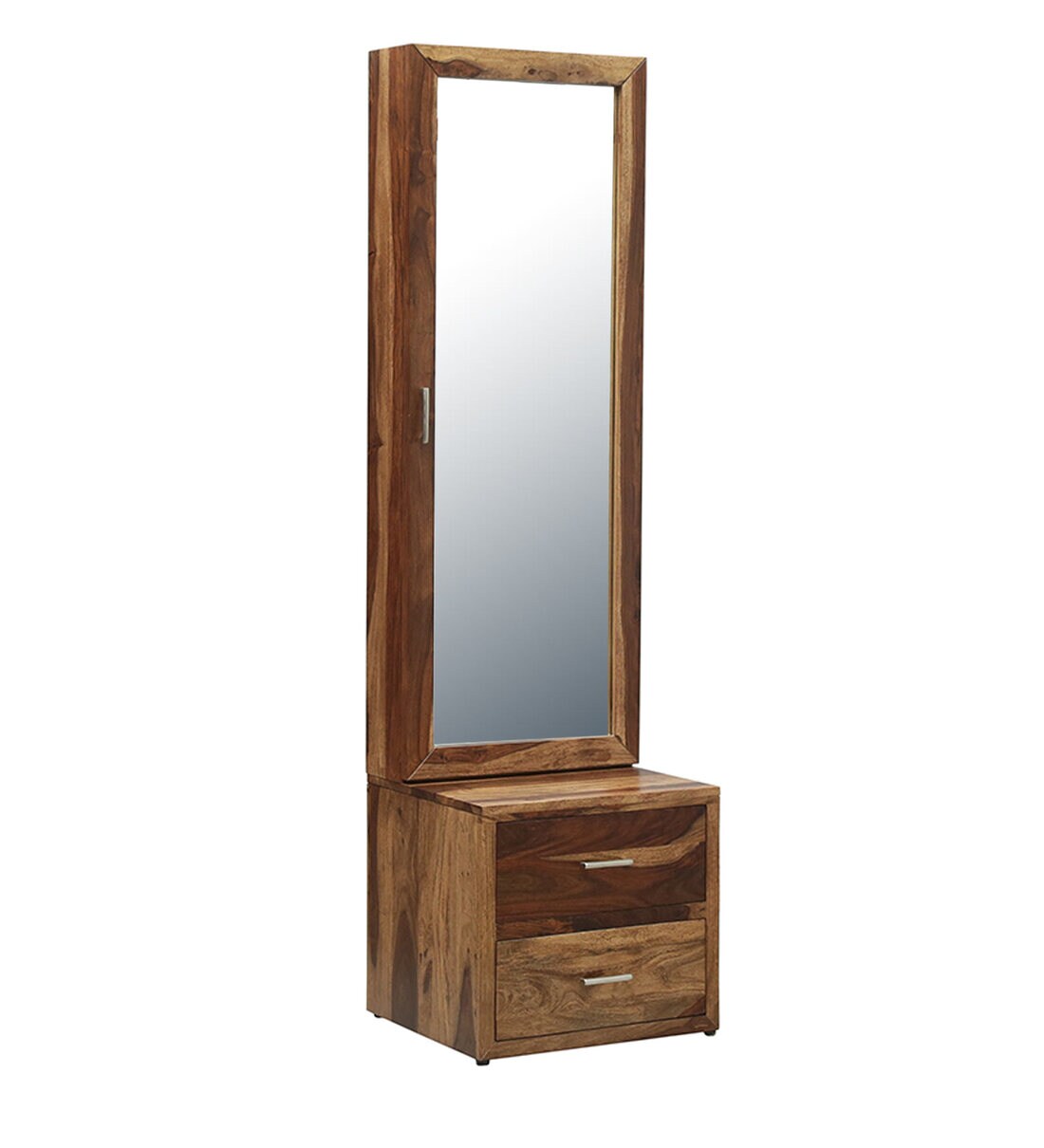 Buy Kelty Solid Wood Dressing Table In Rustic Teak Finish By Woodsworth