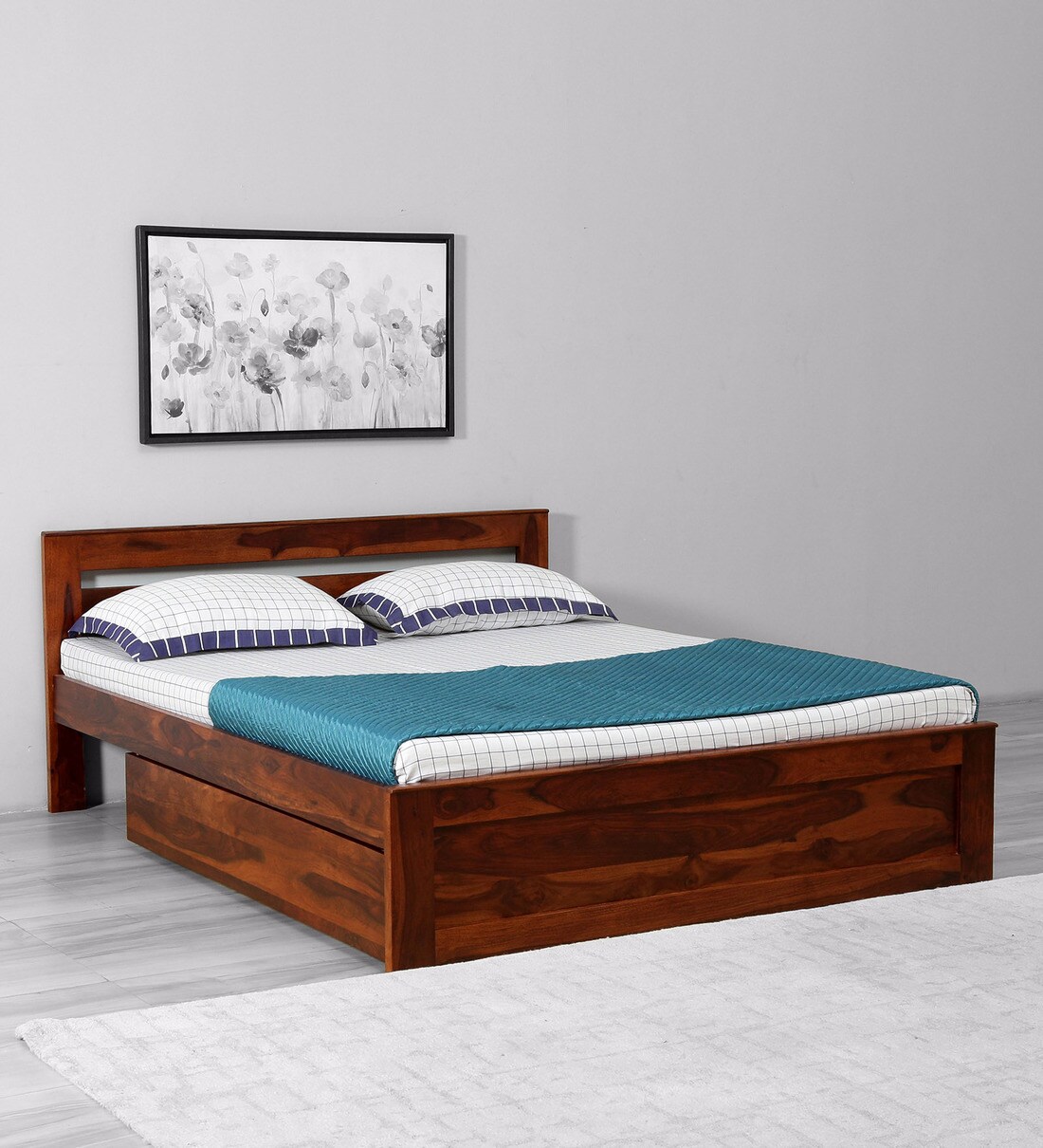 king size cot pepperfry