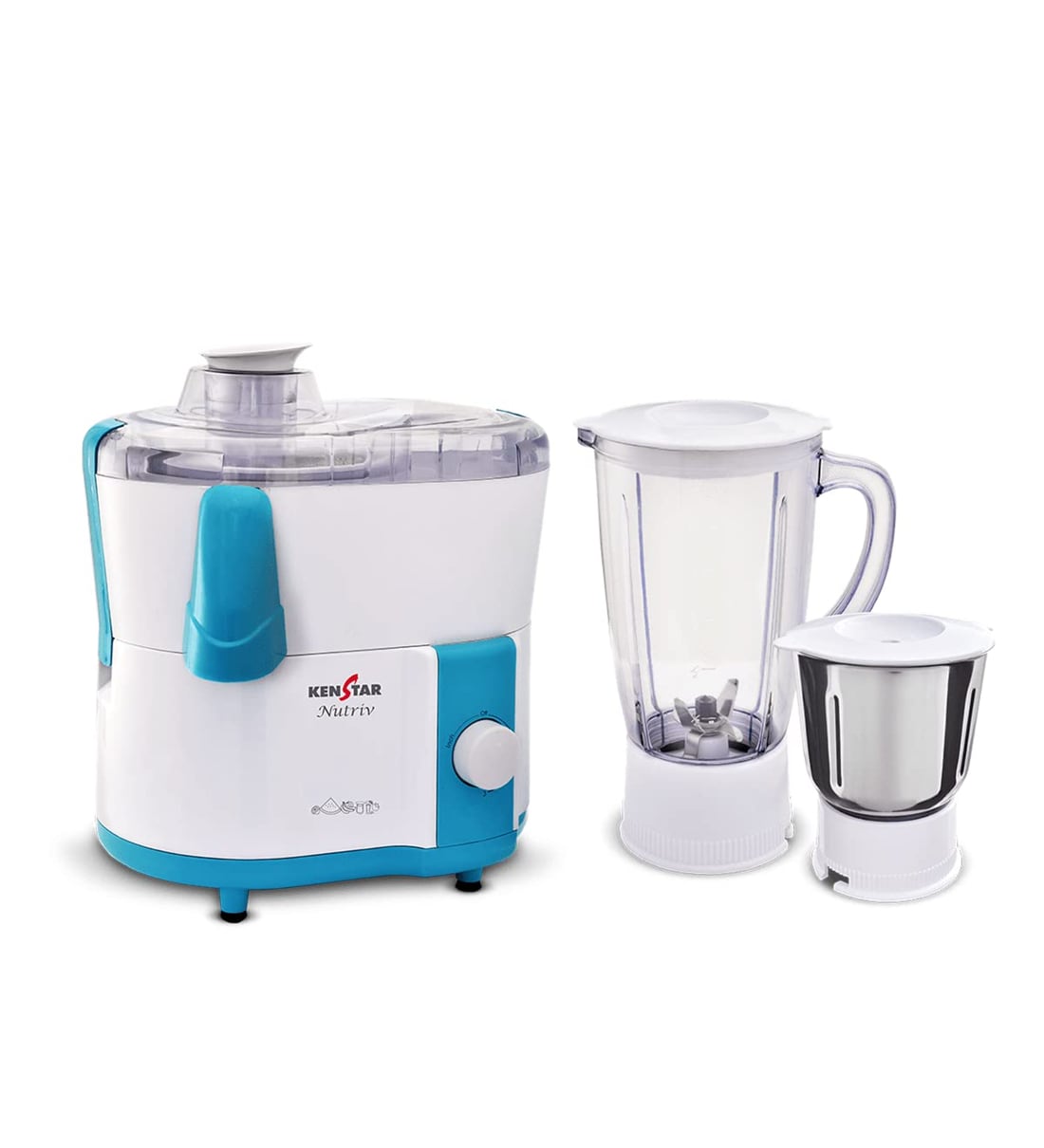 Buy Kenstar 450 W NUTRIVATT Juicer Mixer Grinder with 2 Jars at 33 OFF