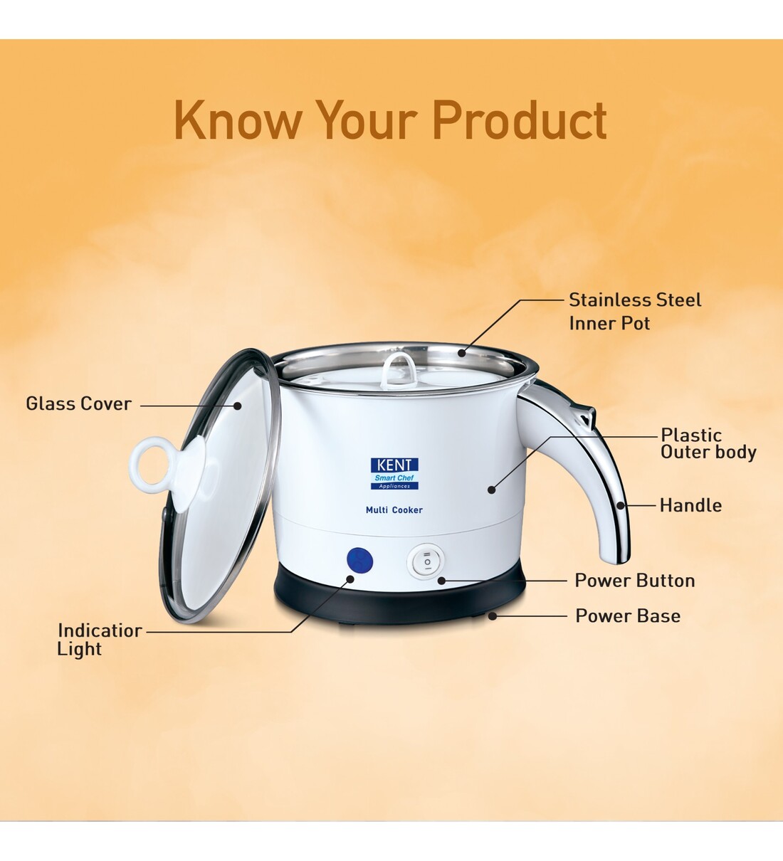 Kent multi outlet cooker