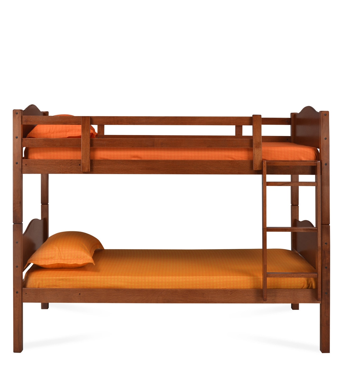 Buy Kester Solid Wood Bunk Bed in Dark Oak Finish Online Bunk Beds