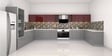 Kelsey U Shaped Modular Kitchen Designed in BWR Ply