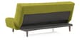 Kenobi Convertible Convertible Sofa Cum Bed In Lime Yellow Colour