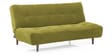 Kenobi Convertible Convertible Sofa Cum Bed In Lime Yellow Colour