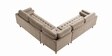 Kensington Estate Sectional Sofa In Beige Color