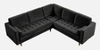 Kensington Estate Sectional Sofa In Black Color