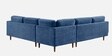 Kensington Estate Sectional Sofa In Blue Color