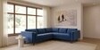 Kensington Estate Sectional Sofa In Blue Color