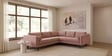 Kensington Estate Sectional Sofa In Blush Pink Color