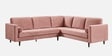 Kensington Estate Sectional Sofa In Blush Pink Color